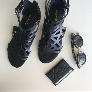 Nine West gladiator style sandals